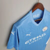 Manchester City Football Shirt 2021/2022 Retro Home detail view