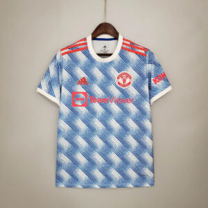 Manchester United Football Shirt Away 2021/2022 Retro