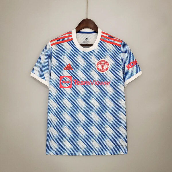 Manchester United Football Shirt Away 2021/2022 Retro