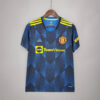 Manchester United Football Shirt Third Away 2021 / 2022 Retro front view