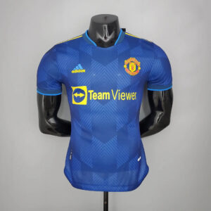 Manchester United Football Shirt Third Away 2021/2022 Retro -Player Version