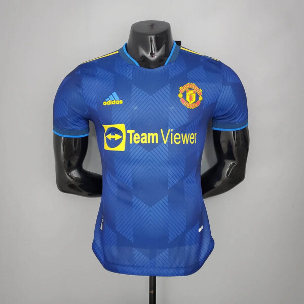 Manchester United Football Shirt Third Away 2021/2022 Retro -Player Version