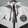 Psg Paris Saint-Germain Windbreaker Classic Style Black-White detail view
