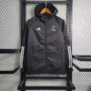 Real Madrid Windbreaker Jacket Black 23/24 front view