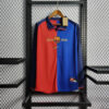Retro Long Sleeve Barcelona 100th Anniversary Version Football Shirt Home front view