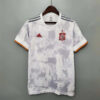 Soccer Shirt Spain 2020 White Away front view