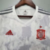 Soccer Shirt Spain 2020 White Away detail view