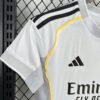 Womens 2025/2026 Real Madrid Home Football Shirt detail view