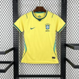 Womens 2026 Brazil Home World Cup Jersey