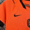 Womens 2026 Netherlands Home World Cup Football Shirt detail view