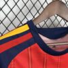 Womens 2026 Spain Home World Cup Football Jersey detail view