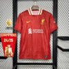 【CHAMPIONS】2024/2025 Liverpool Home Football Shirt front view